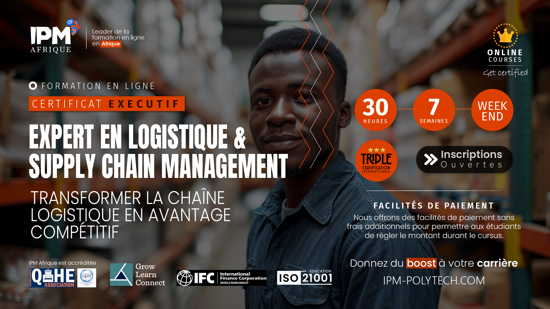 IPM- Institut polytechnique de Marrakech Facebook ad
