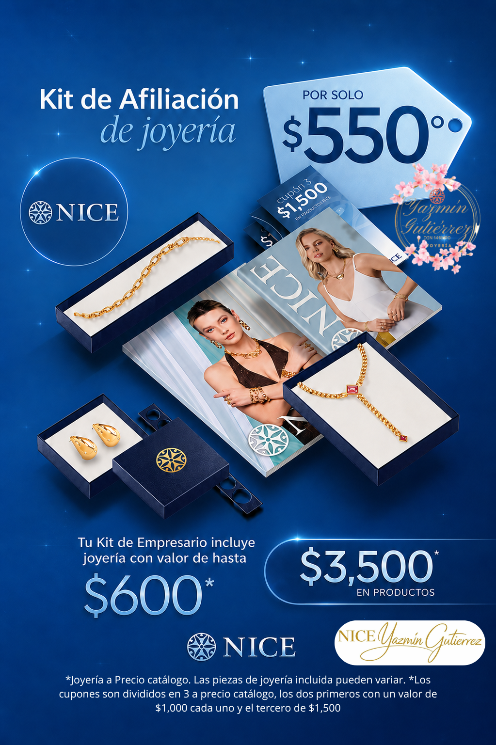 Nice Yazmin Gutierrez Facebook ad: Descubre cómo NICE puede hacer brillar tu historia de éxito.