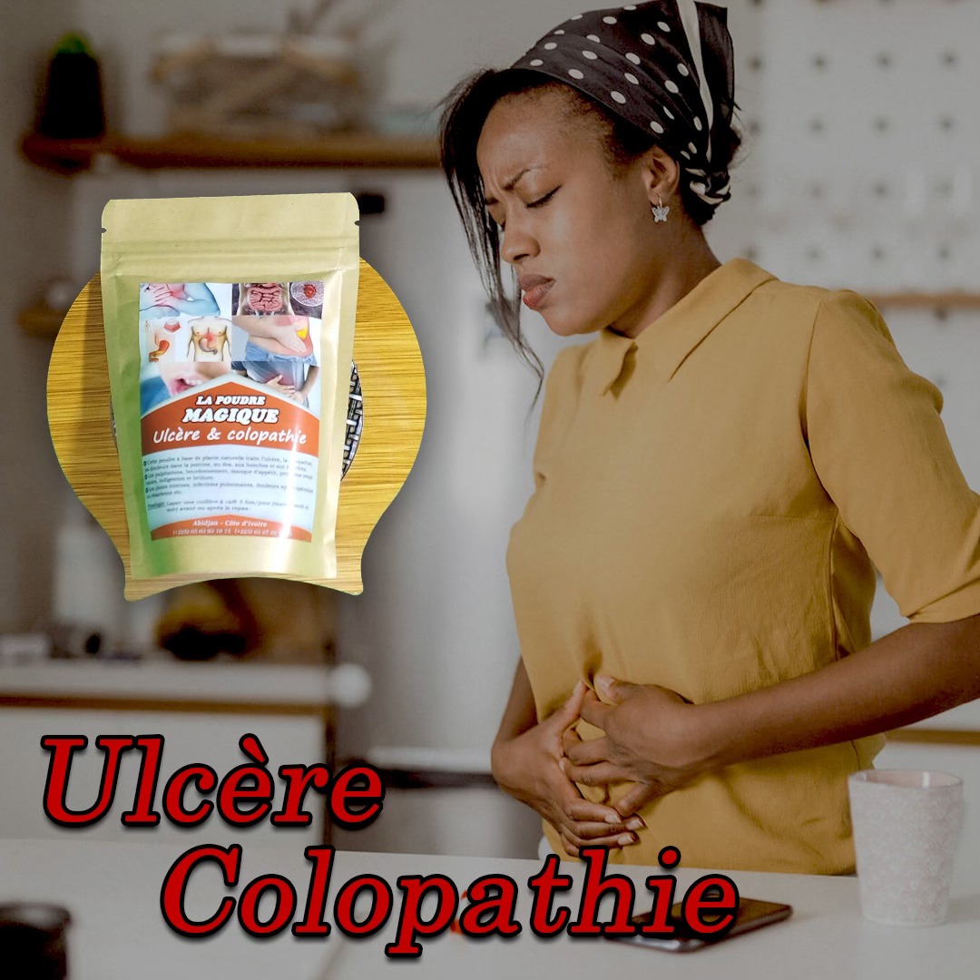 Poudre Magique - CI Facebook ad: La Poudre Magique guérit définitivement l'ulcère chronique…