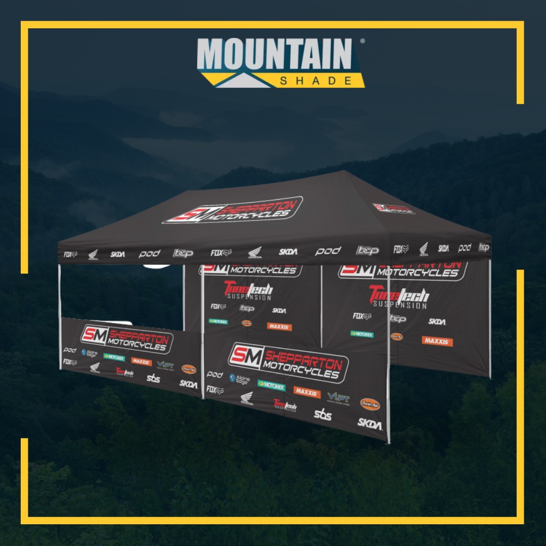 Mountain Shade Australia Facebook ad: Why Choose Our Gazebos & Marquees?
