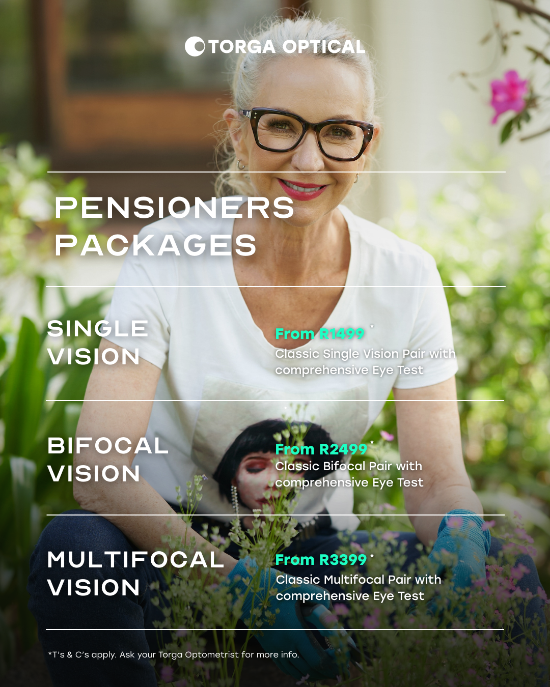 Torga Optical Facebook ad