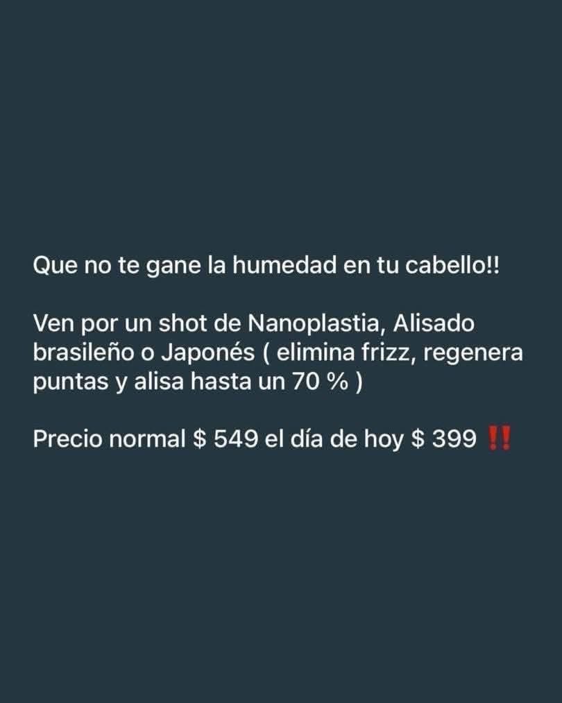 Alondra Rubí Nails Facebook ad: Hazle un gran cambio a tu cabello y…