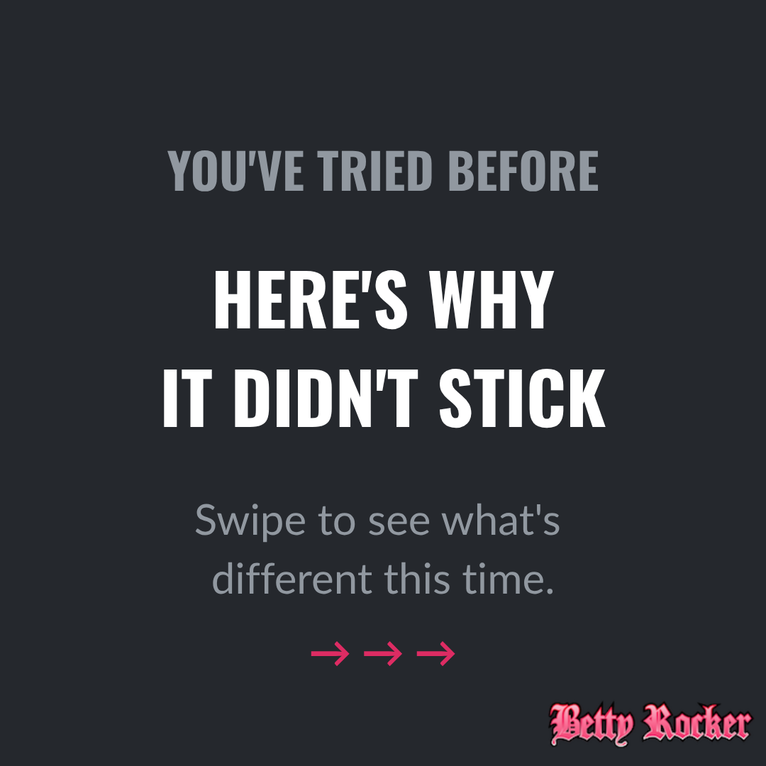 The Betty Rocker Facebook ad