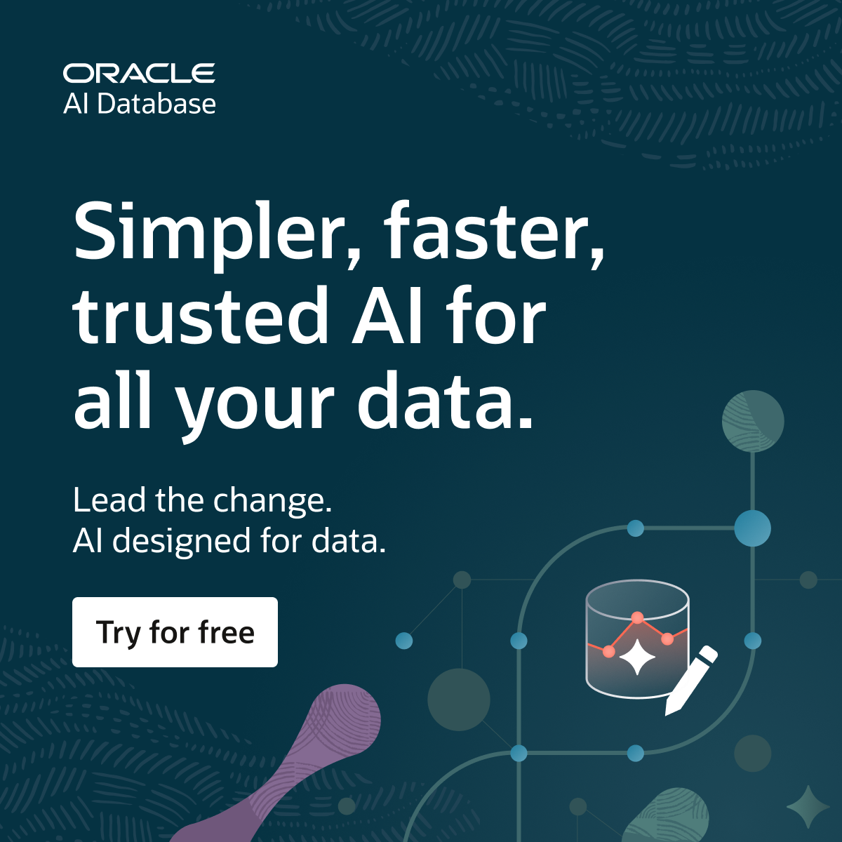 Oracle AI Database Facebook ad