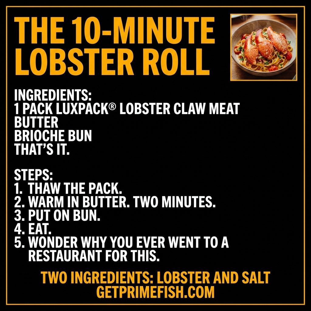 PrimeFish Seafood Co. Facebook ad