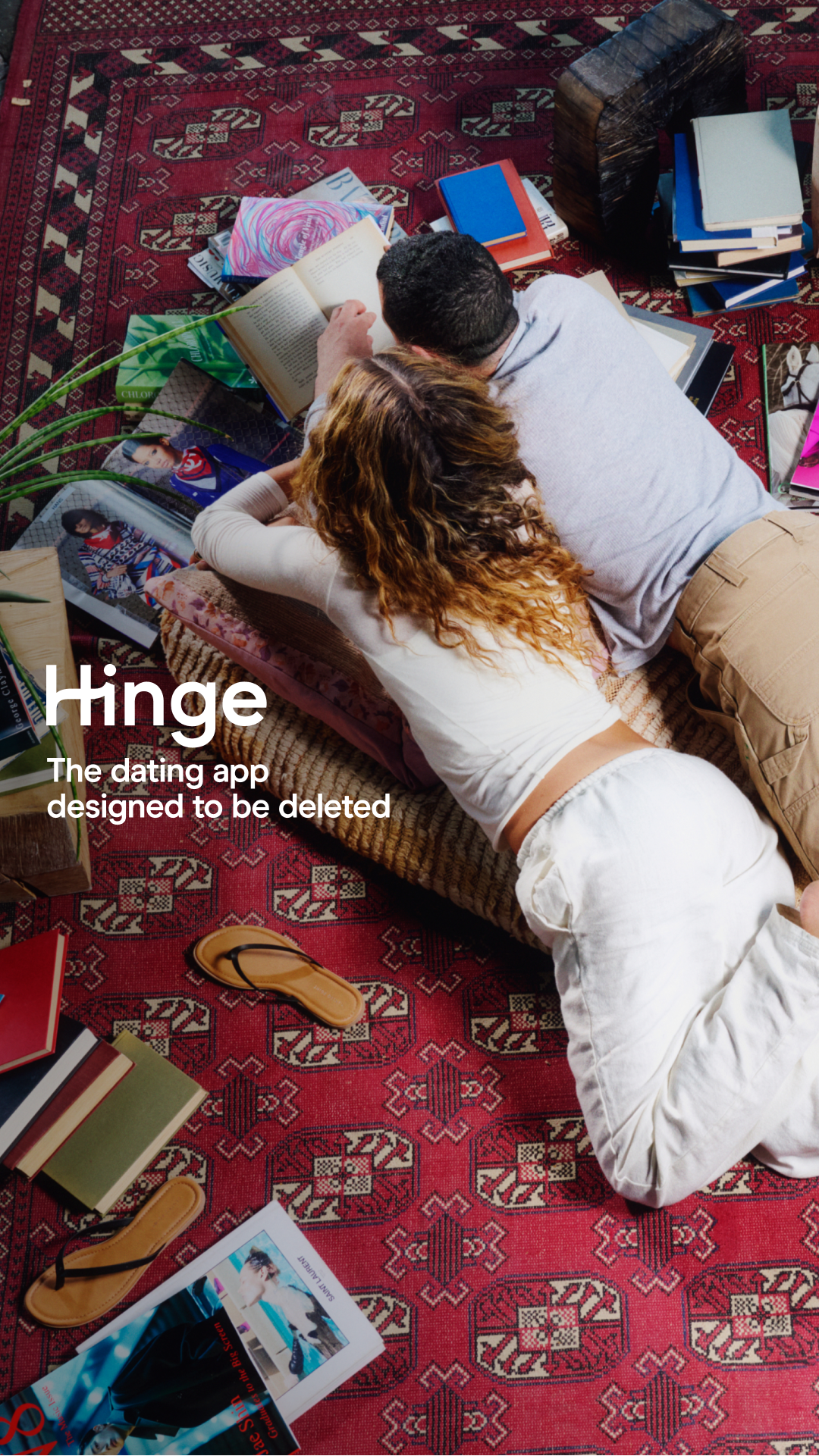 Hinge Facebook ad