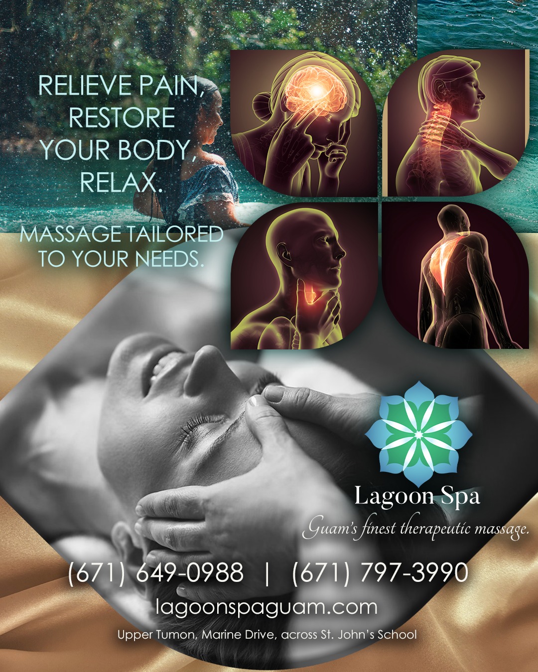 Lagoon Spa Guam Facebook ad: Visit us at https://www.lagoonspaguam.com/ to see all the…