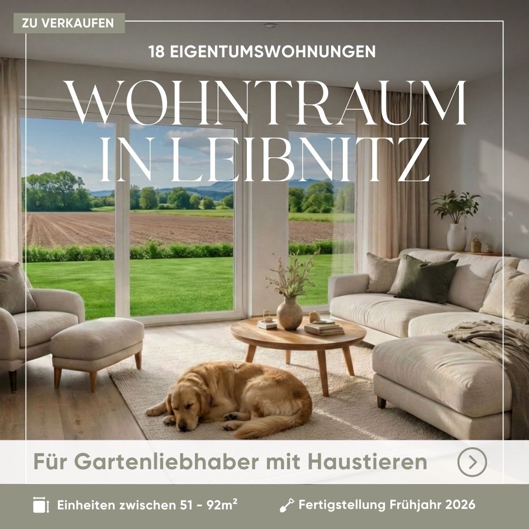 ESS REAL Estate GMBH Facebook ad: Dein eigenes Gartenparadies im Bezirk Leibnitz: Moderner…