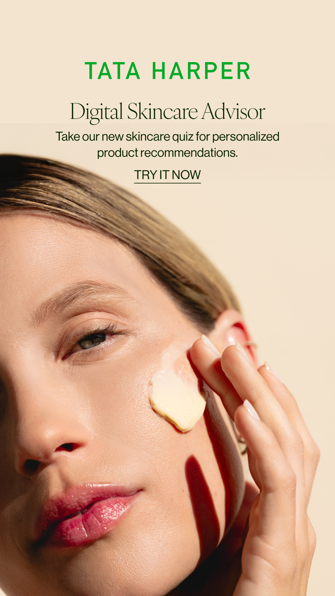 Tata Harper Skincare Facebook ad