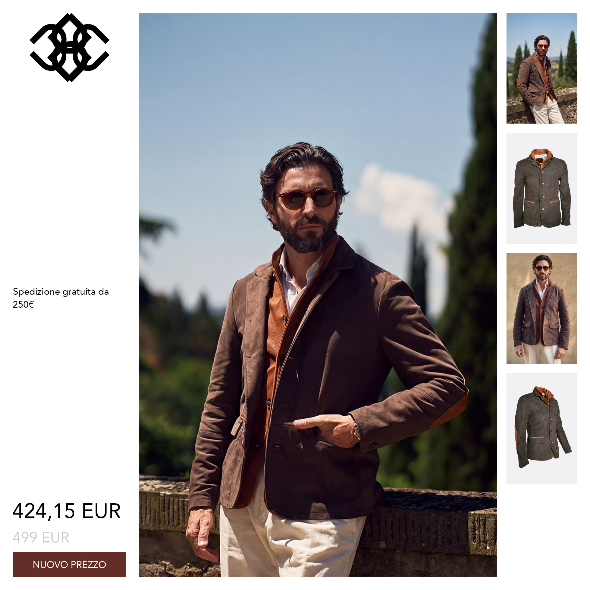 Barone Firenze Facebook ad: Giacche, borse e abbigliamento in vera pelle.