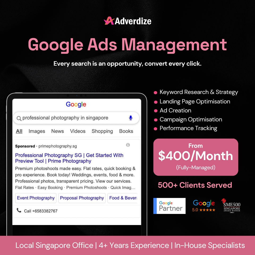 Adverdize Facebook ad