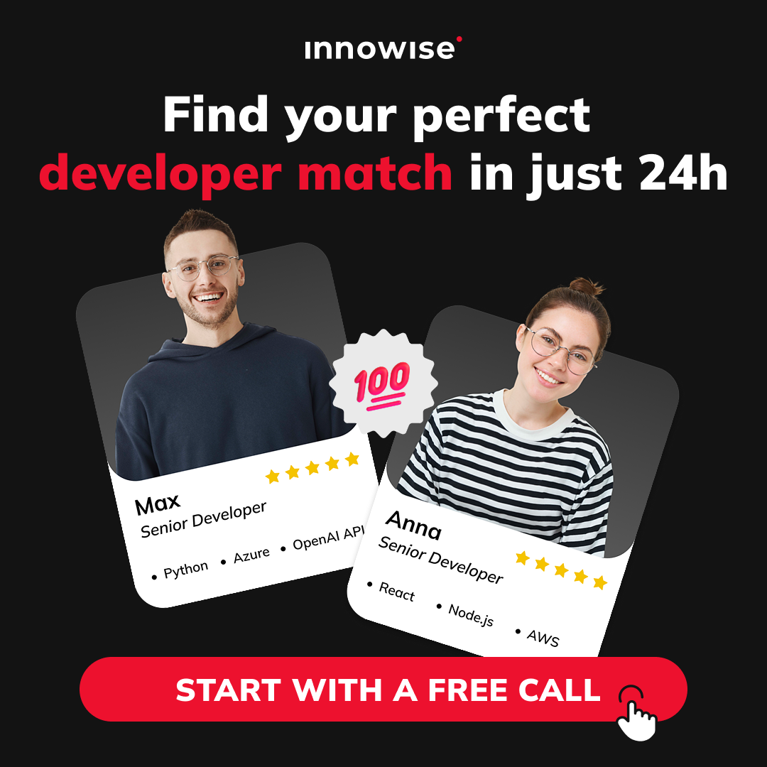 Innowise Group Facebook ad
