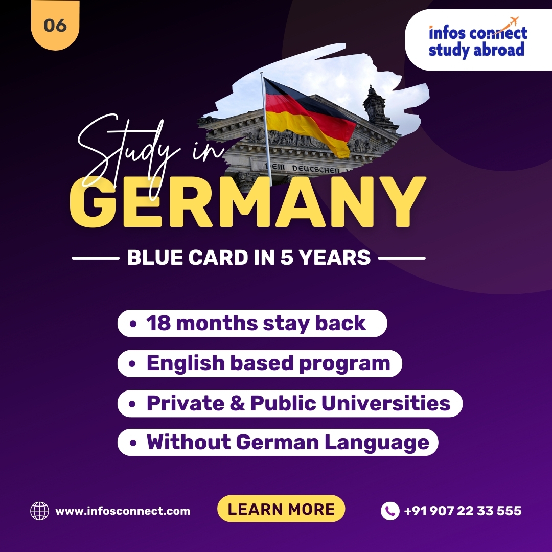 Infos Connect Study Abroad Facebook ad from May 7, 2026