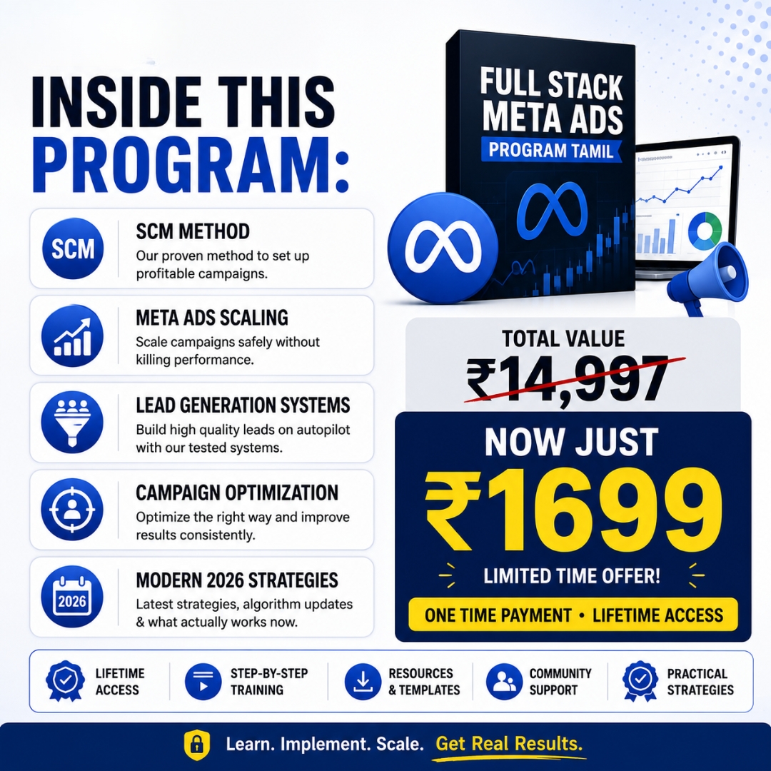 Marketing Mohan Facebook ad: Steal This Simple Lead-to-Sales Meta Ads System That Turns…