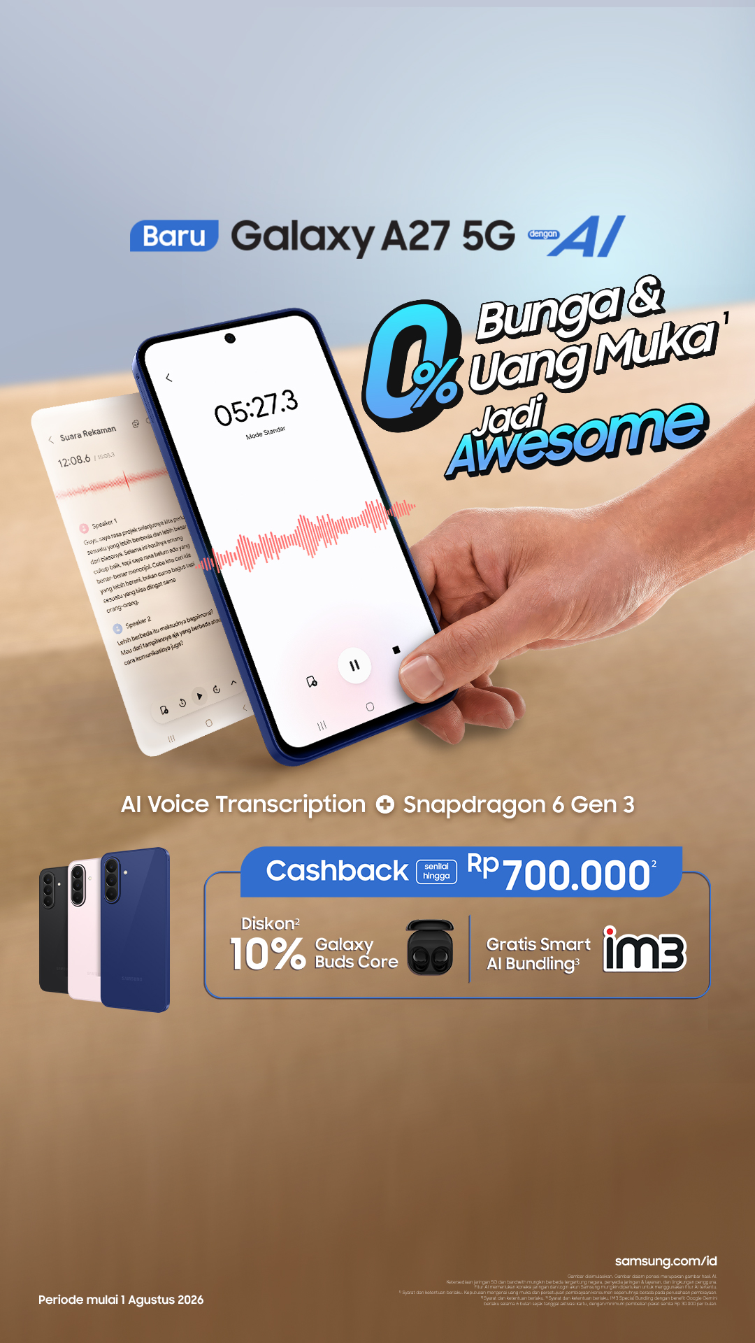 Samsung Facebook ad