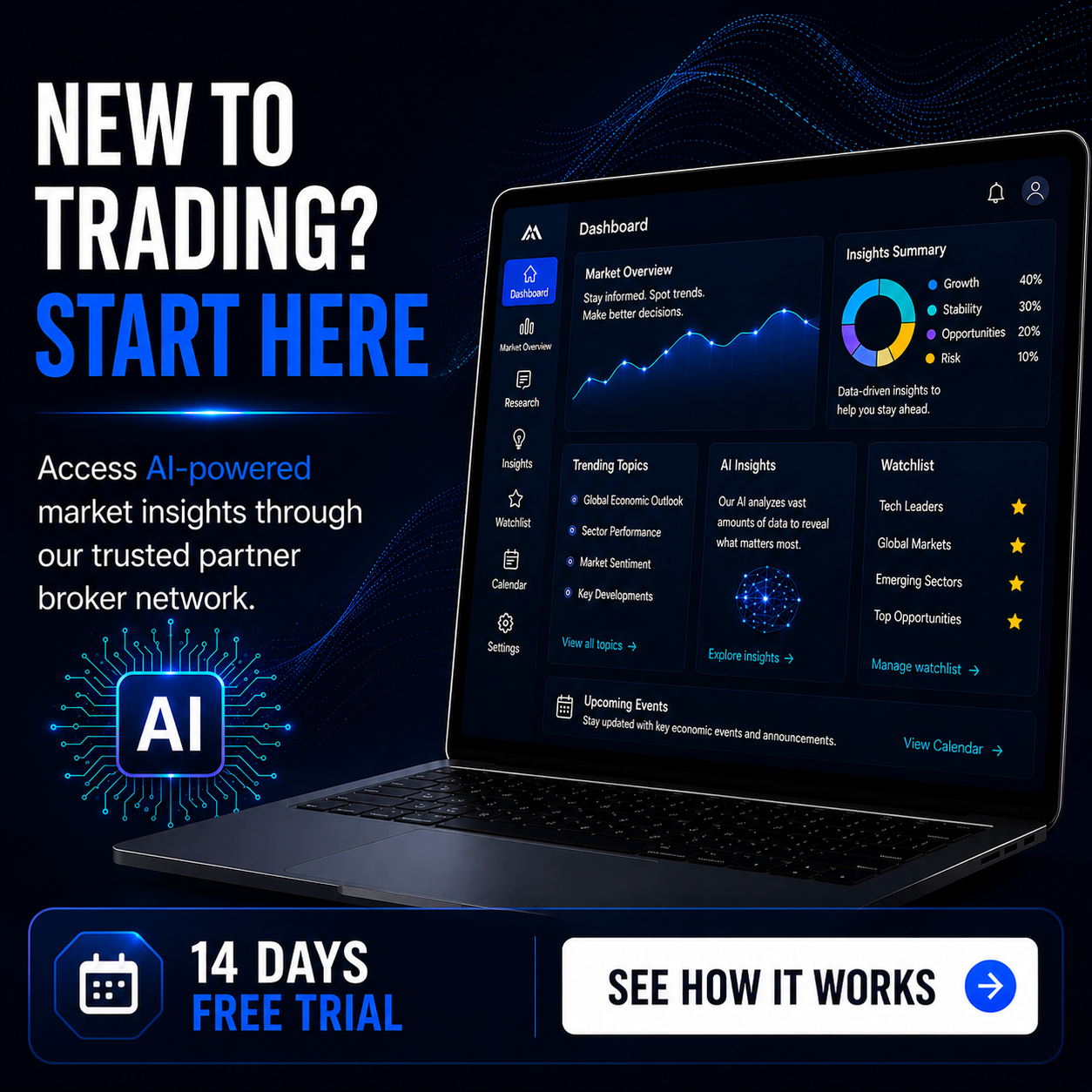 Octrill Facebook ad: 14-Day Trial Available