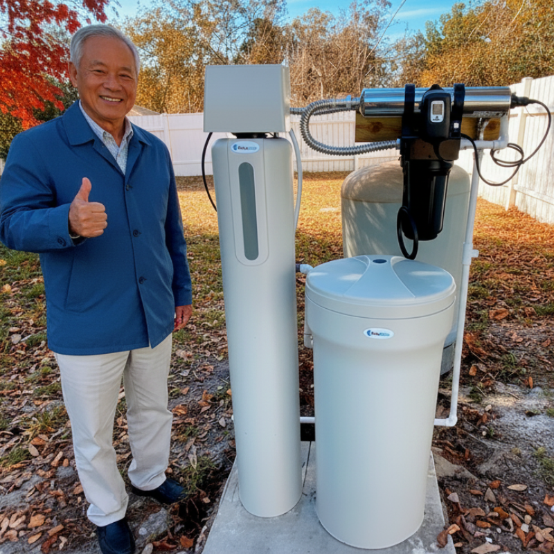 H2O Smart Home Solution Facebook ad: Say Goodbye To Bottled Water