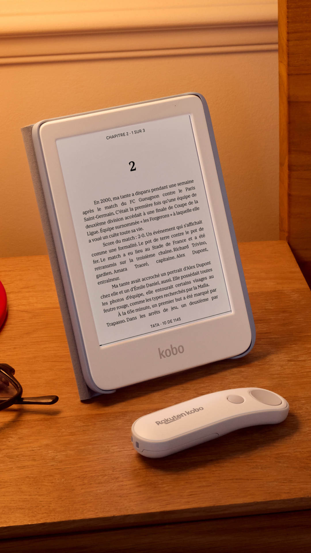 Fnac Facebook ad: Lisez partout grâce à Kobo by Fnac