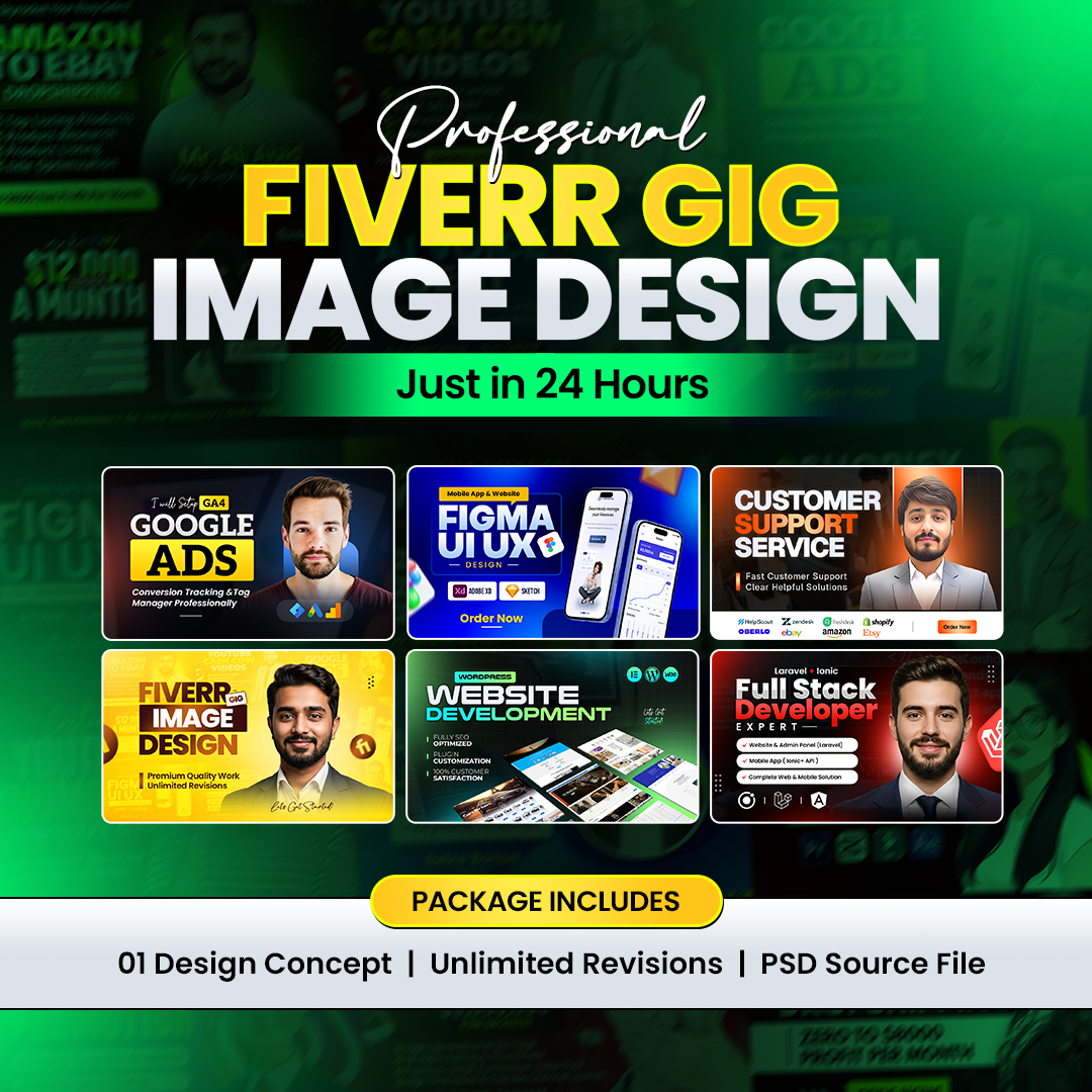 Awais Design Facebook ad: Unlimited Revisions