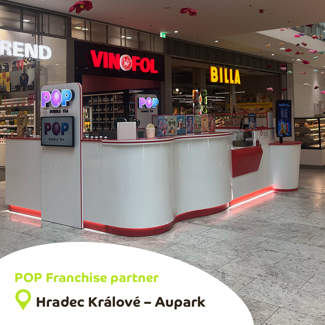 POP Bubble Tea CZ Facebook ad