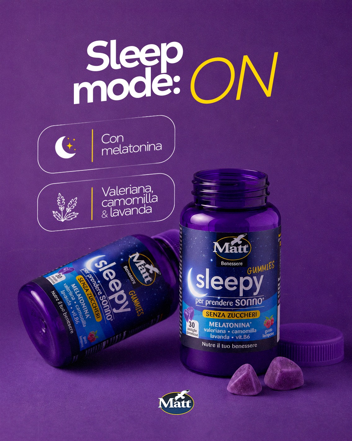 Matt Facebook ad: Sleepy Gummies