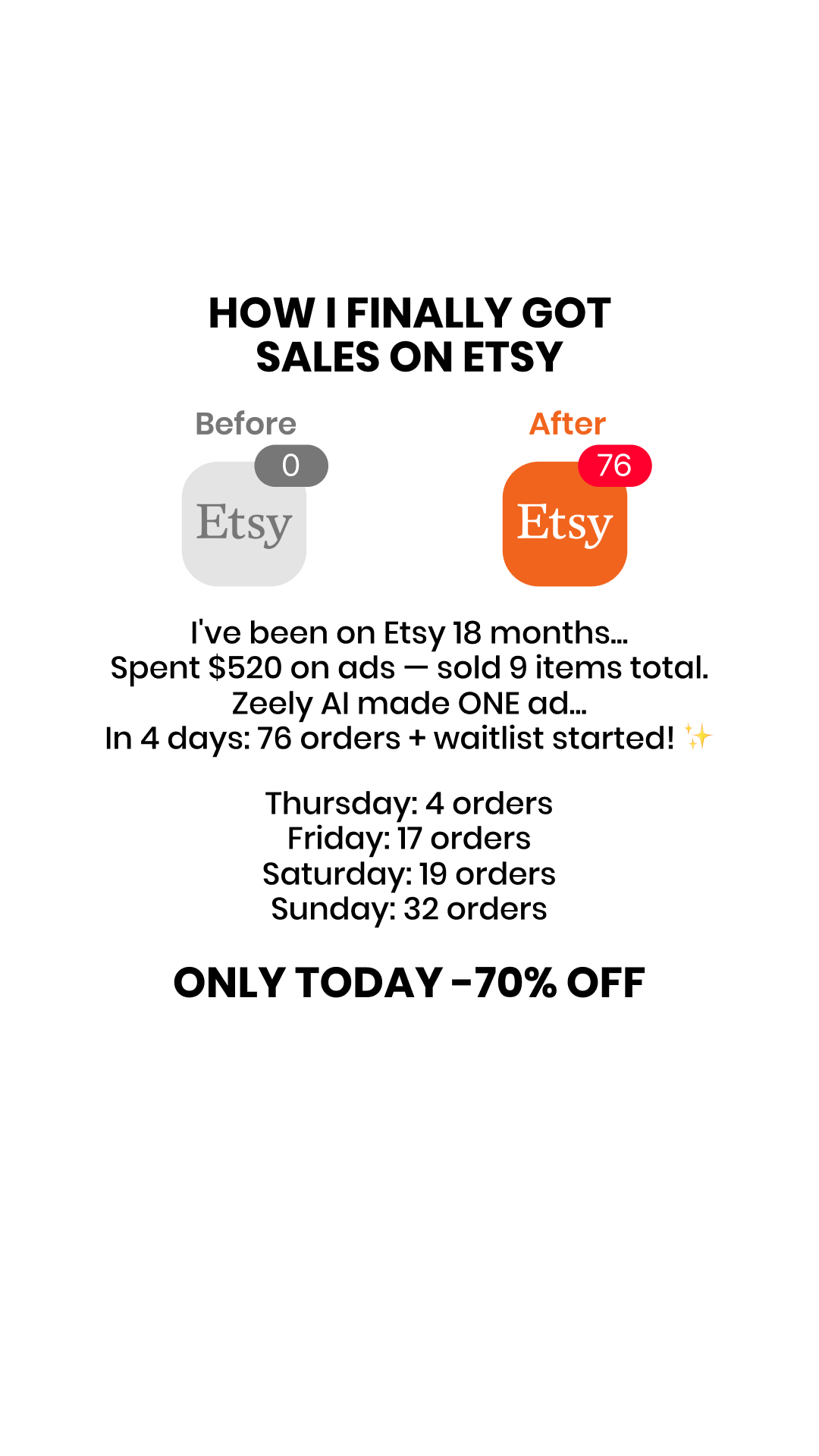 Zeely Facebook ad