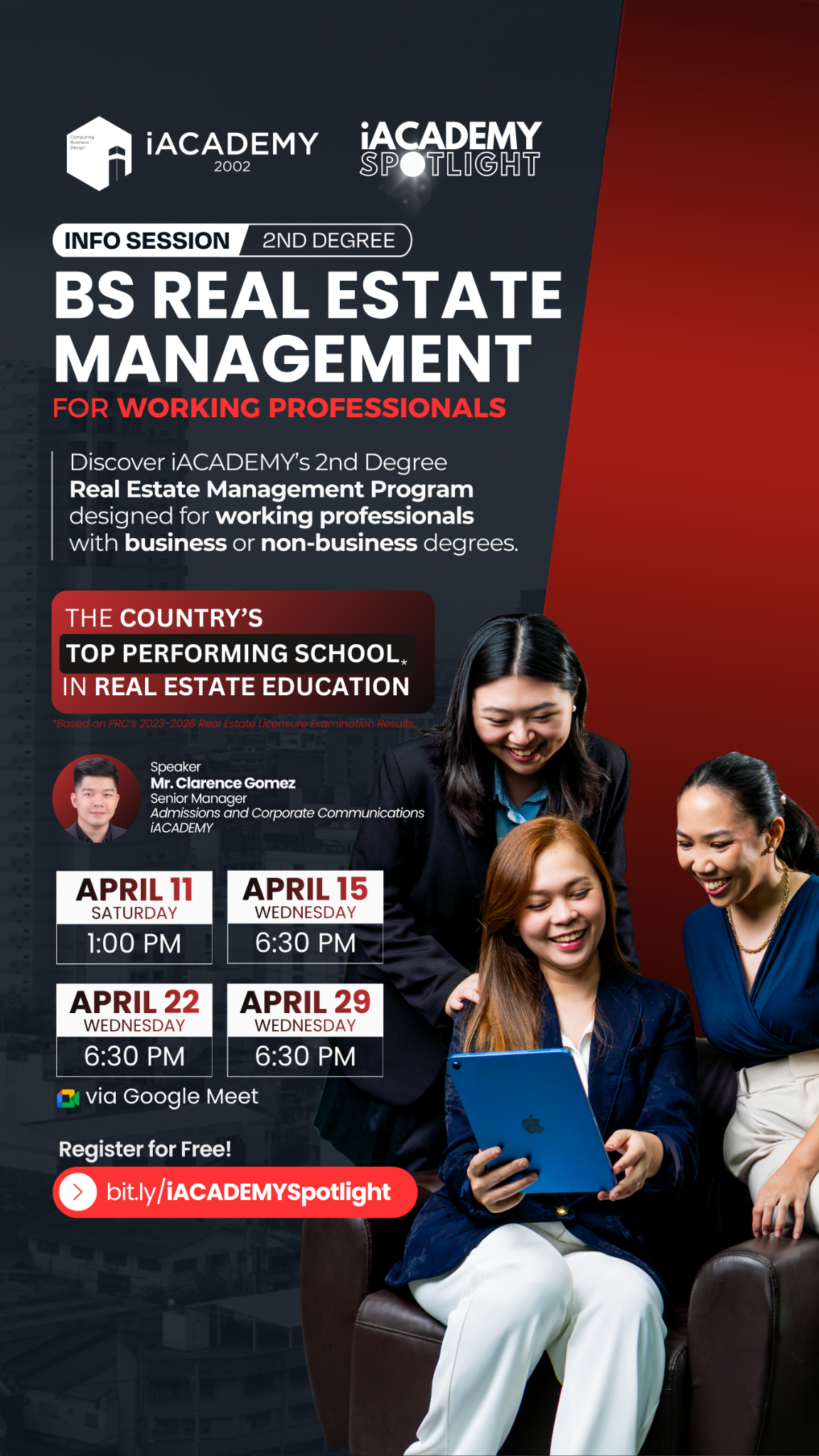 iACADEMY Facebook ad