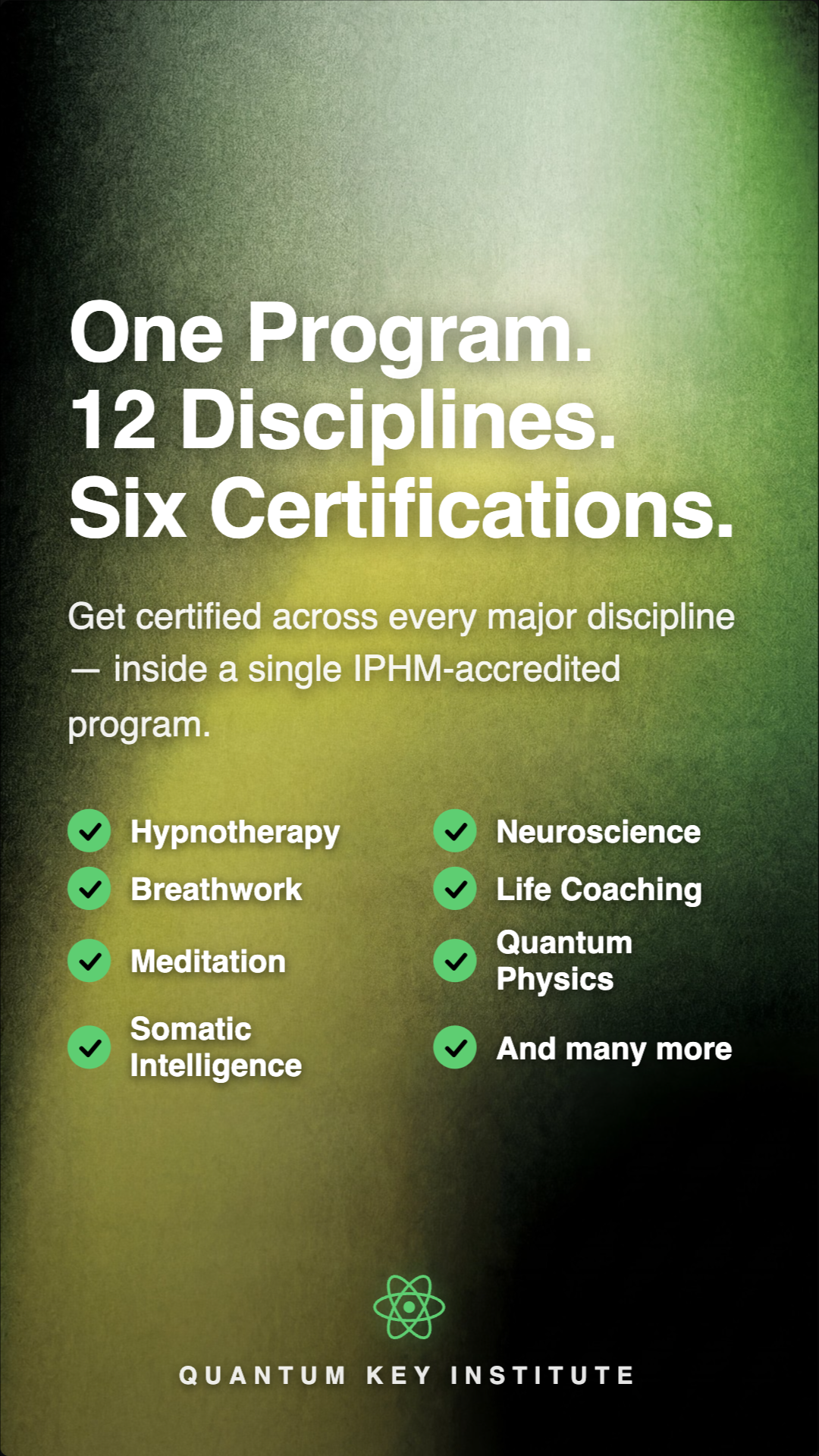 Quantum Key Institute Facebook ad