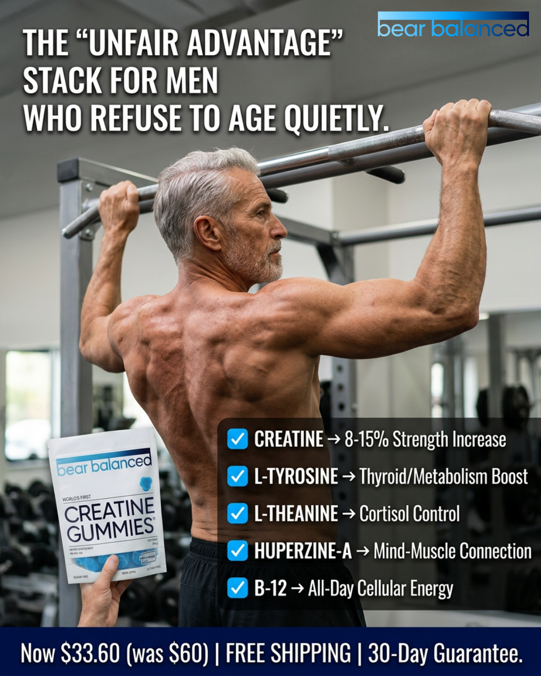 Creatine Gummy Facebook ad