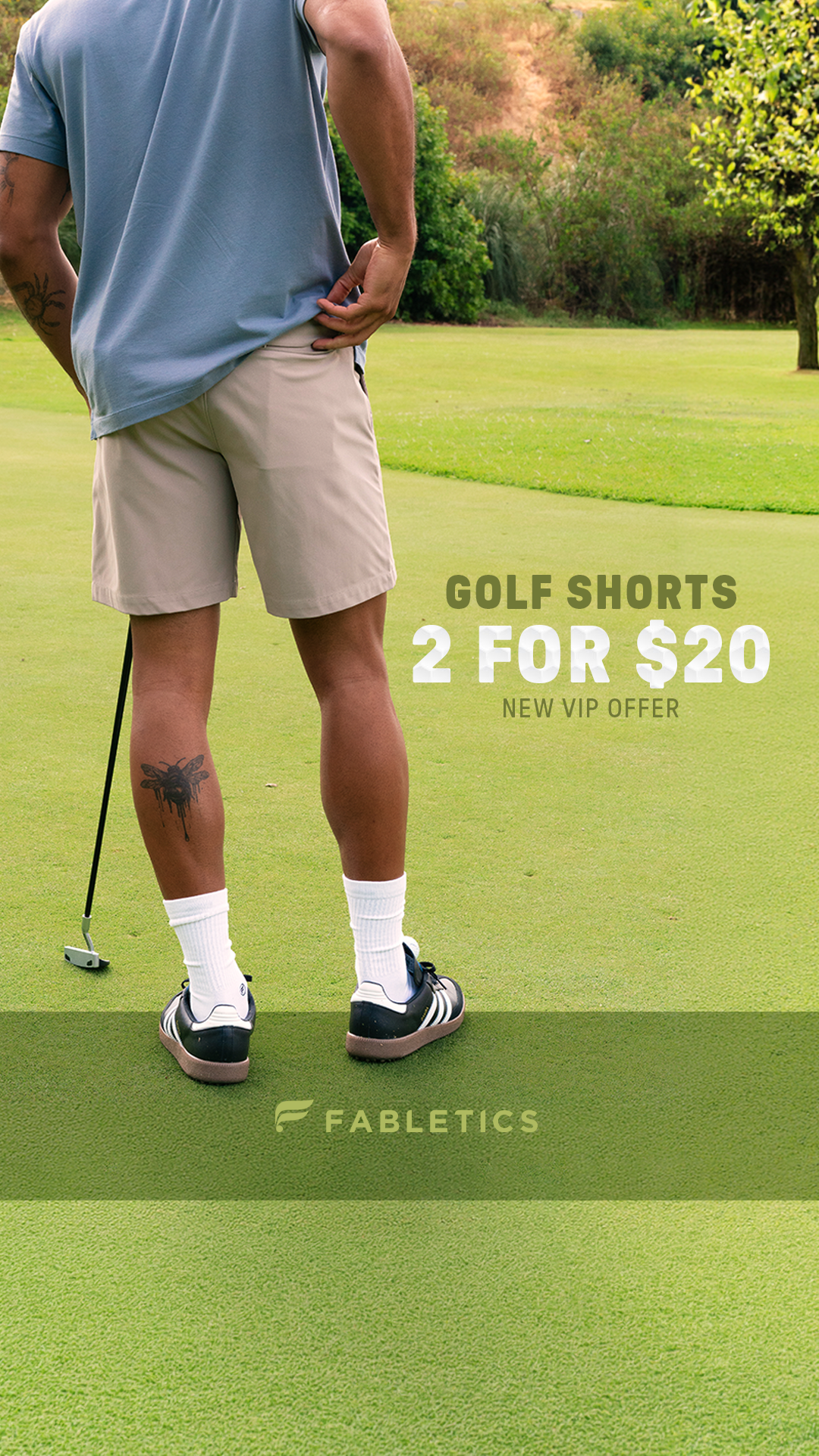 Fabletics Men Facebook ad