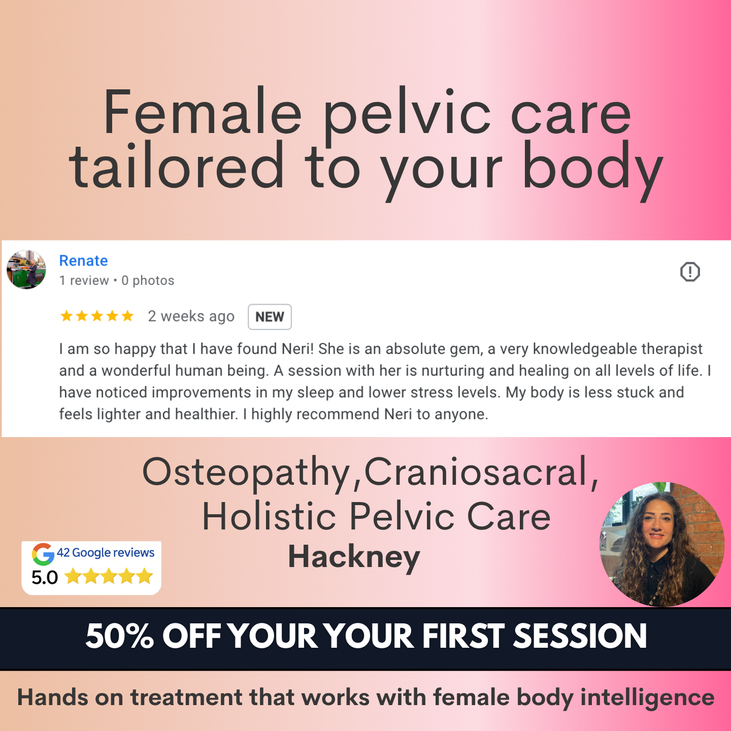 Neri The Osteopath Facebook ad