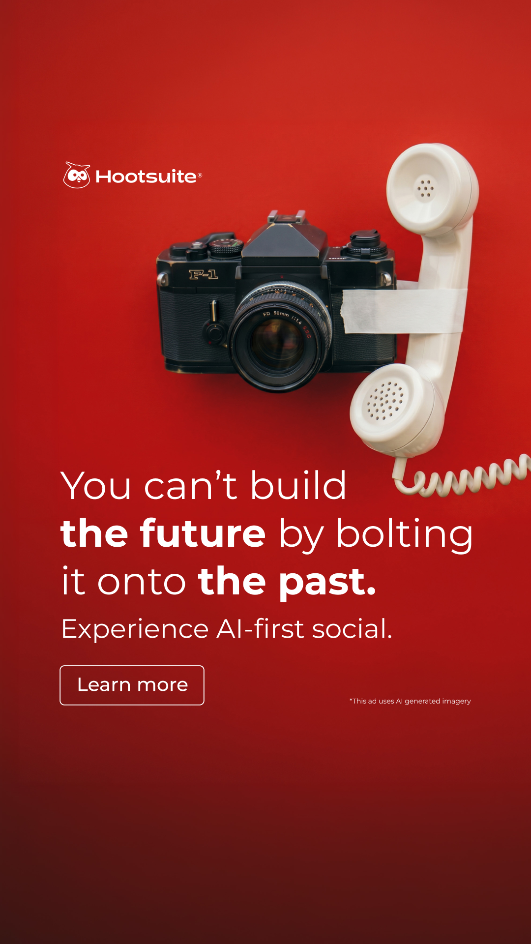 Hootsuite Facebook ad
