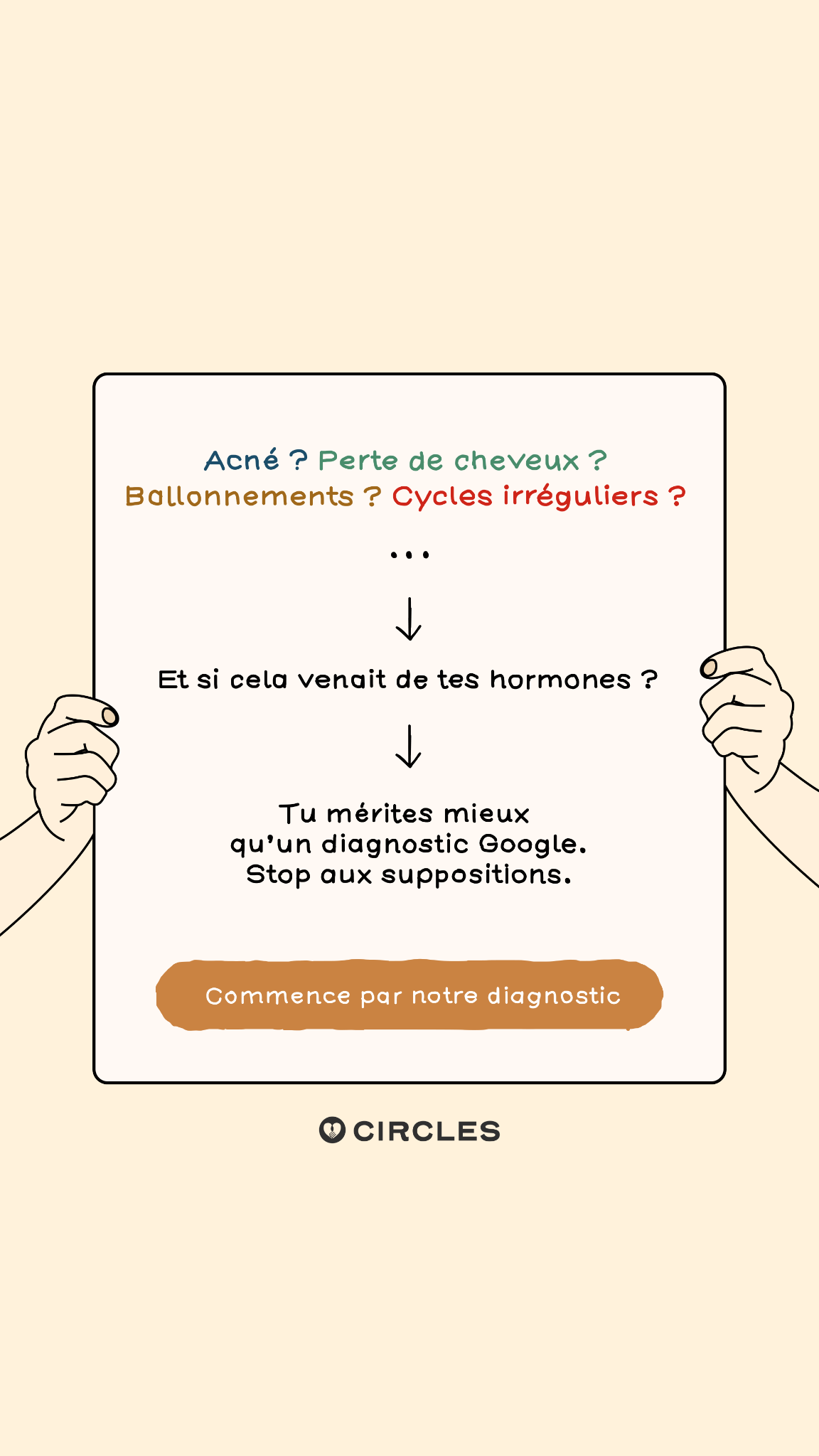 Circles Facebook ad