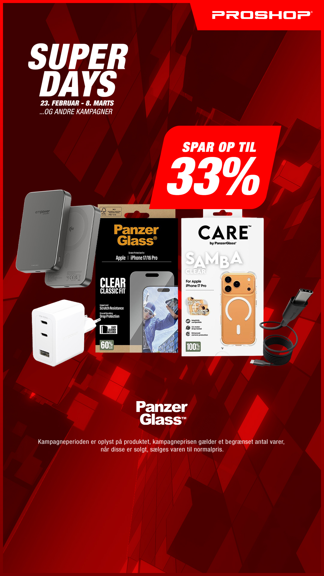 Proshop Facebook ad