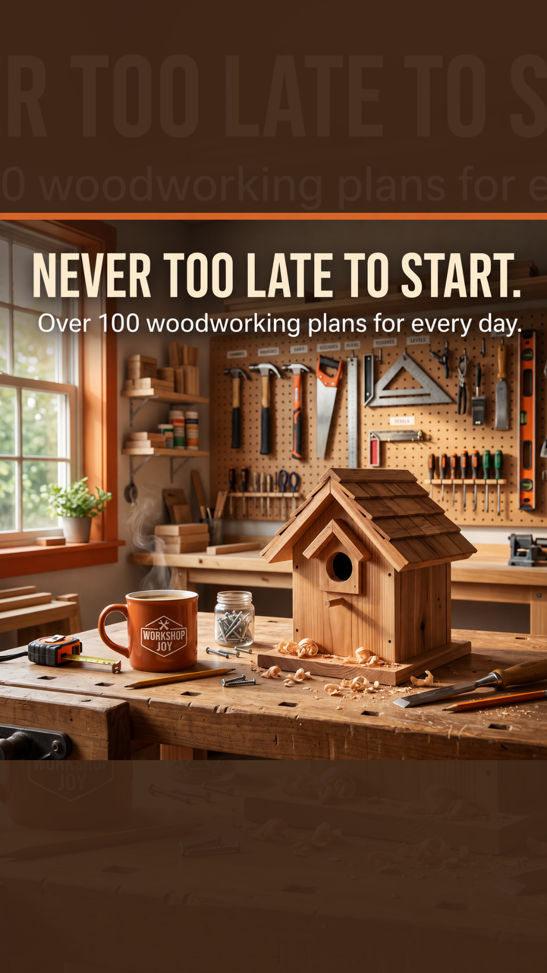 WoodCrafts DIY Facebook ad