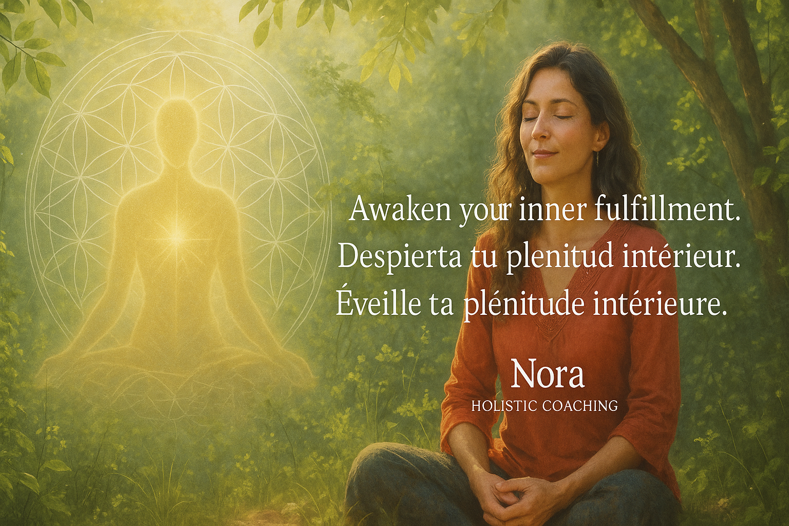 NoraCoaching.com Facebook ad: Nora Holistic Energy Coaching offers an intuitive, direct…