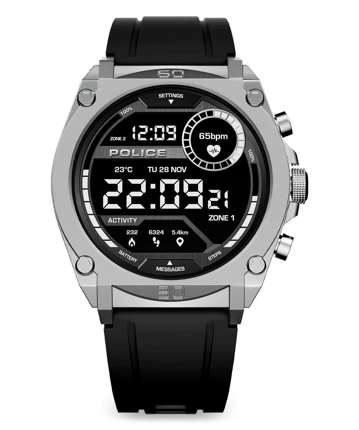Ourivesaria Plácido Facebook ad: Chegaram os novos Smartwatch Police My Avatar!