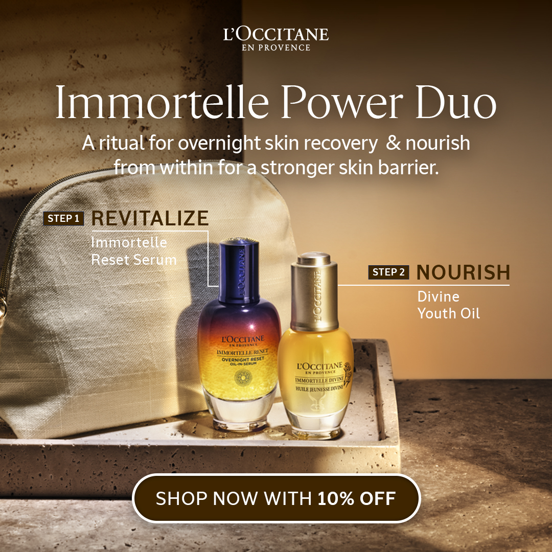 L'OCCITANE en Provence Facebook ad: For Stronger, Resilient Skin