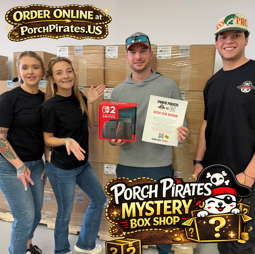 Porch Pirates Facebook ad