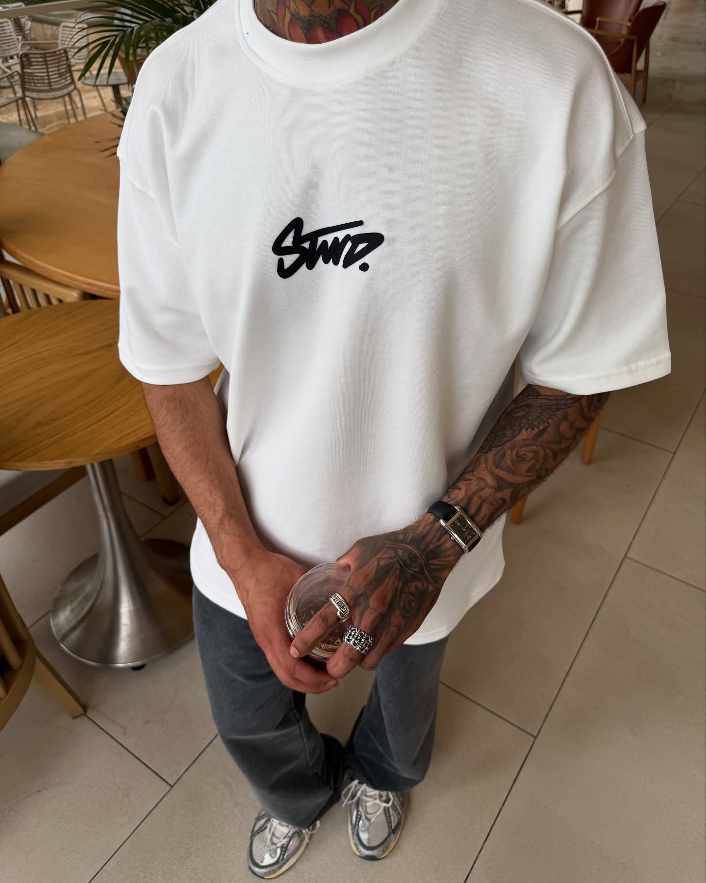 no362bakiirkoy Facebook ad: Stwd Basic Enjeksiyon Baskı T-Shirt