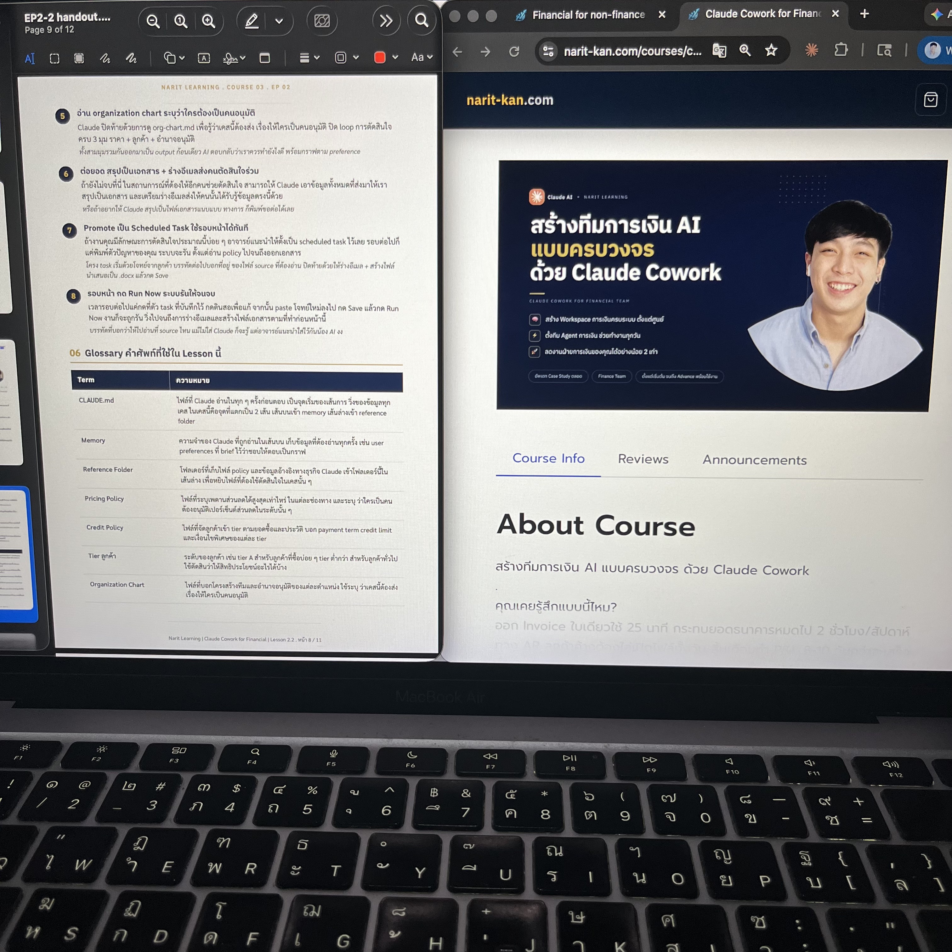 Narit Learning Facebook ad