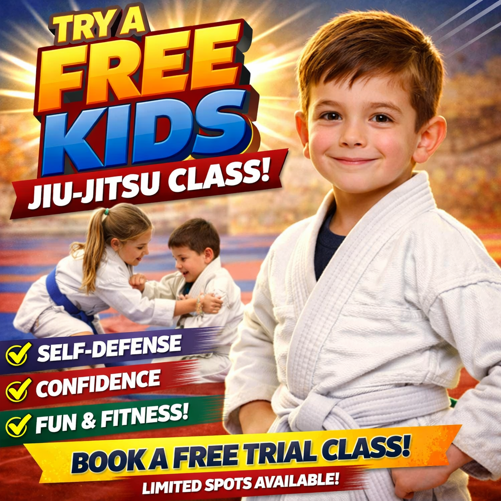 Rilion Gracie Jiu Jitsu Doral Facebook ad: Book a FREE trial now >>