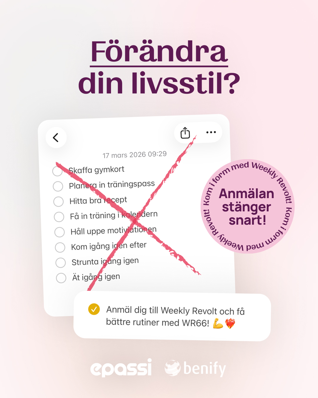 Weekly Revolt Facebook ad from Mar 18, 2026