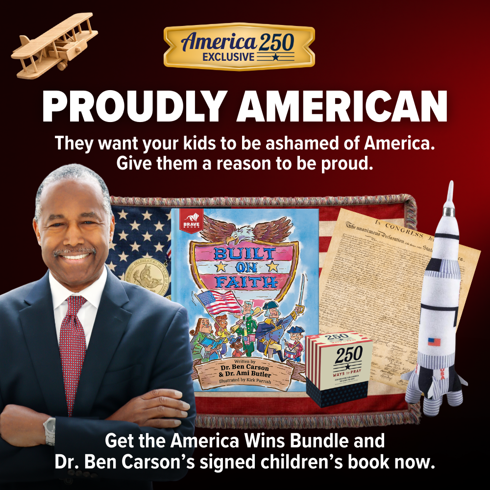 Dr. Ben & Candy Carson Facebook ad: Grab a Copy of My Brand New Kids’ Book