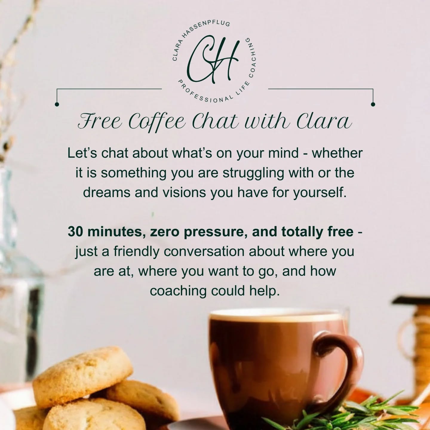 ch_lifecoaching Facebook ad: Let's chat