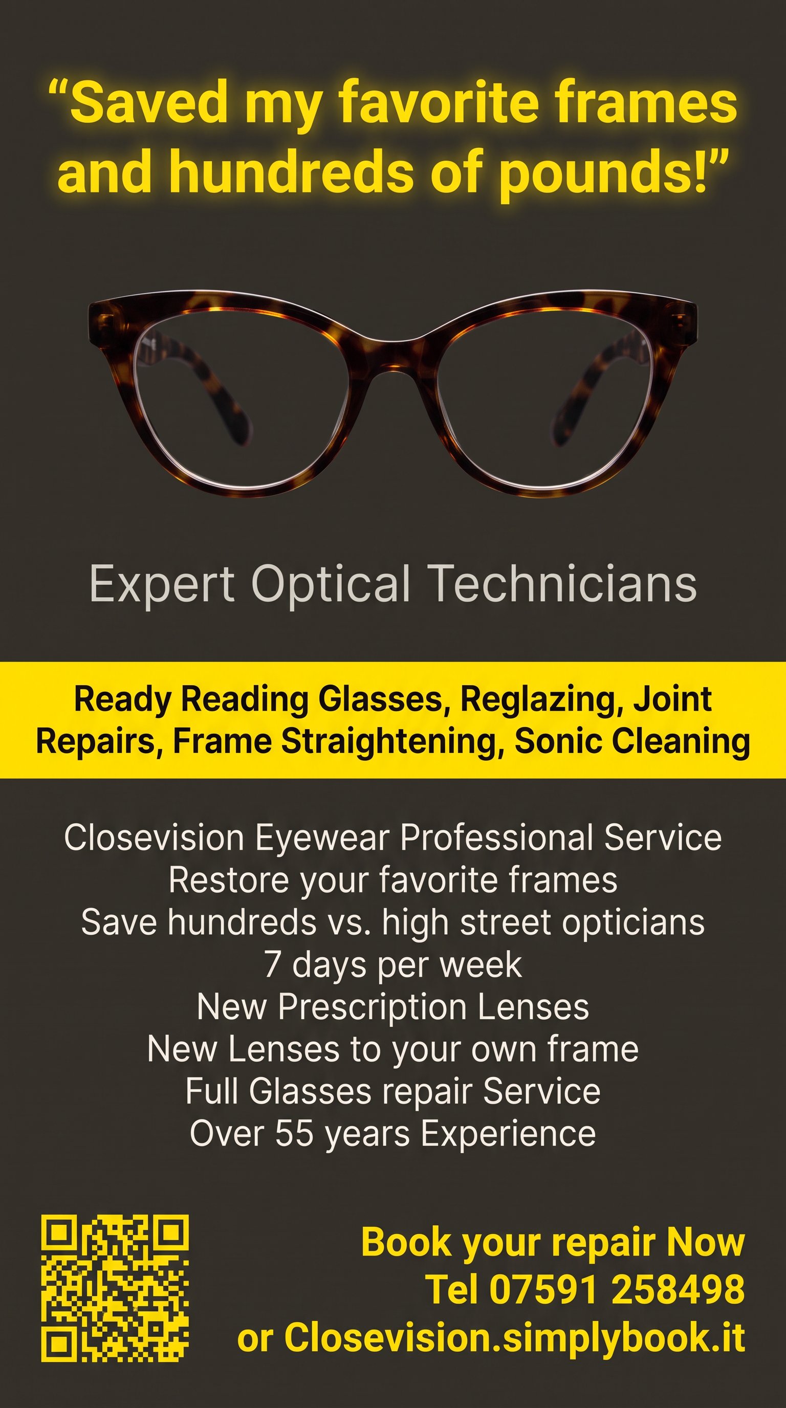 Zeely: Beauty and Personal Care Facebook ad: Struggling with scratched or broken glasses? We've got the…
