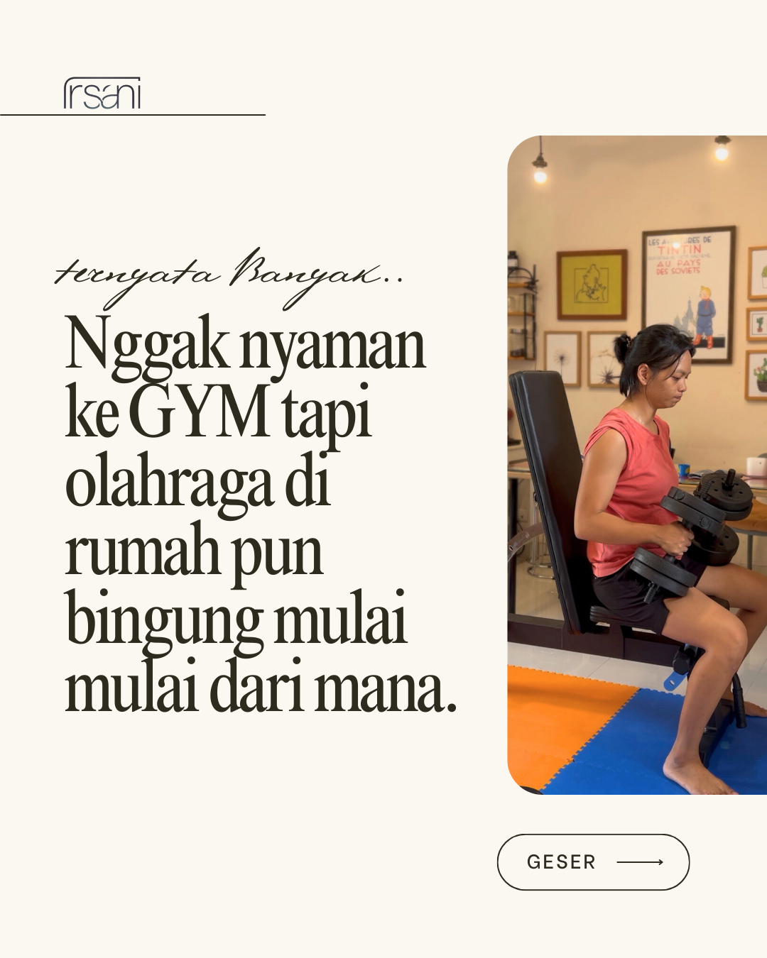 Irsanni Kurniati Facebook ad