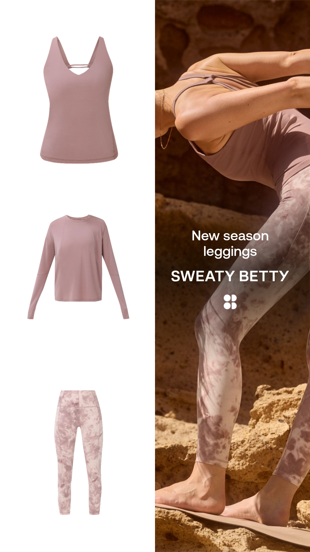 Sweaty Betty Facebook ad