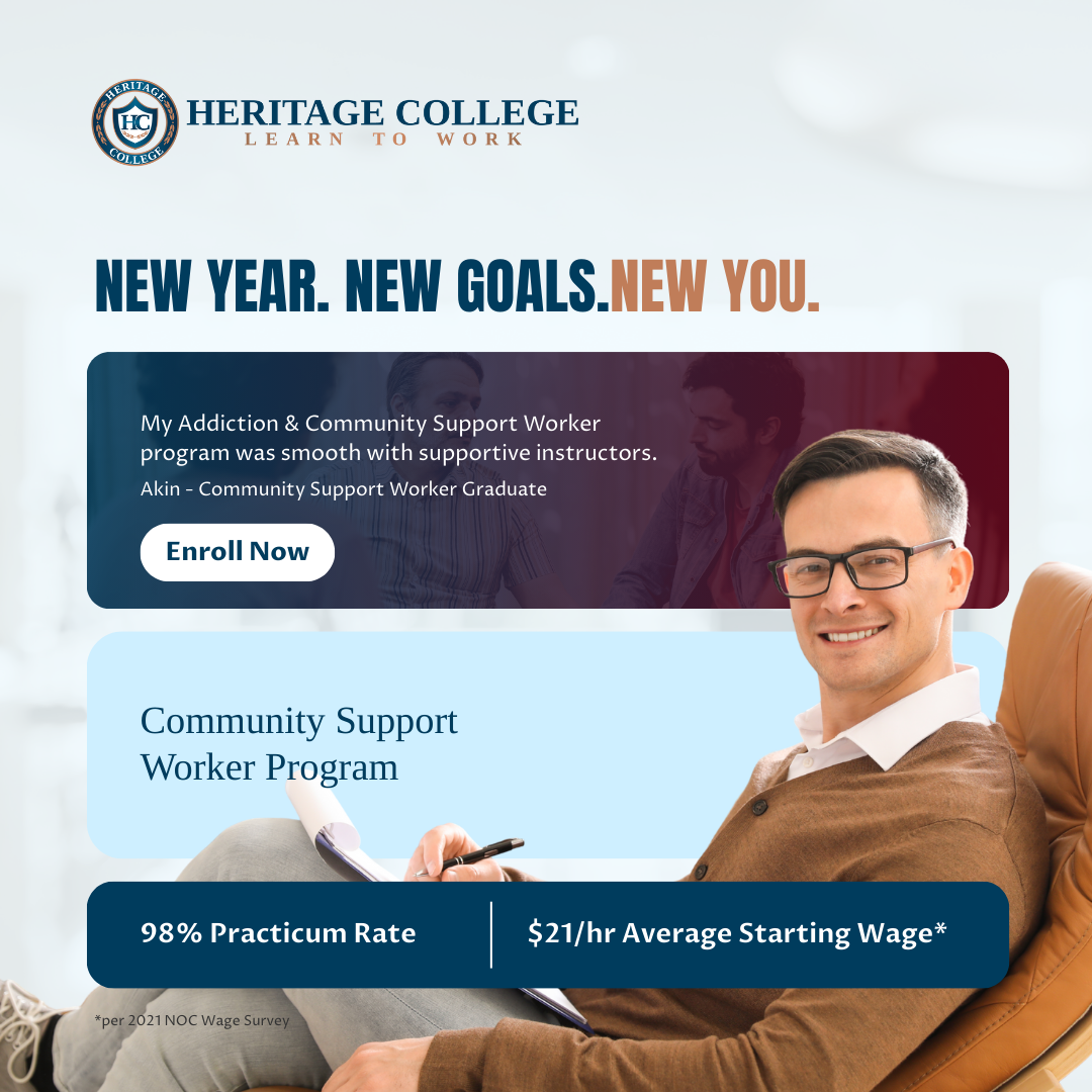 Heritage College Facebook ad