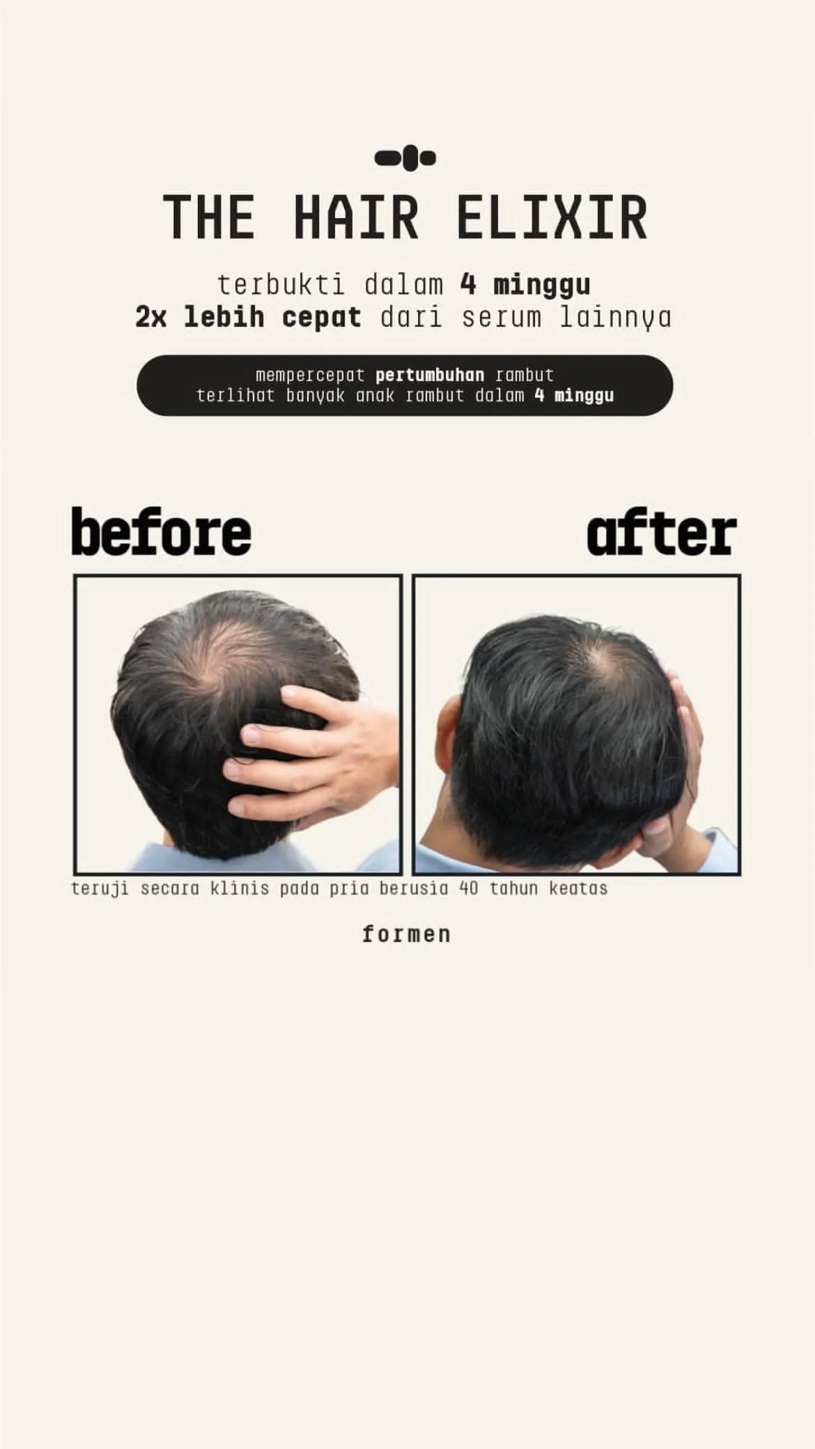 For Men Facebook ad from Jul 25, 2025